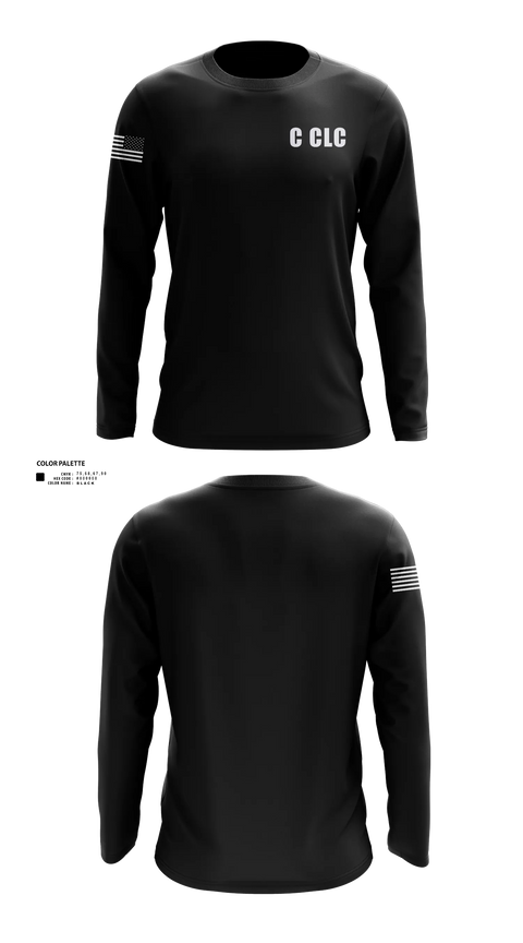 Long Sleeve Performance Shirt, C CLC, National Guard, Teamtime, Team time, sublimation, custom sports apparel, team uniforms, spirit wear, spiritwear, sports uniforms, custom shirts, team store, custom team store, fundraiser sports, apparel fundraiser
