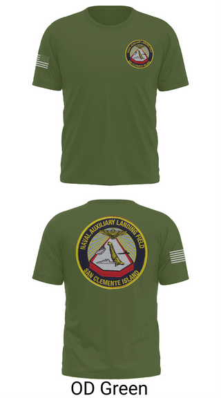 Old School Cotton Feel Shirt, NAVAL AUXILIARY LANDING FIELD SAN CLEMENTE ISLAND, Navy, Teamtime, Team time, sublimation, custom sports apparel, team uniforms, spirit wear, spiritwear, sports uniforms, custom shirts, team store, custom team store, fundraiser sports, apparel fundraiser