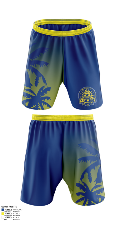 Key West AYSO 660 67383286 Mens Soccer Shorts - 1