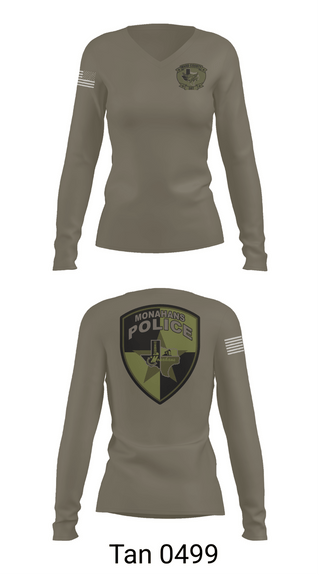 Womens Long Sleeve Vneck Shirt, WARD COUNTY SRT, Police, Teamtime, Team time, sublimation, custom sports apparel, team uniforms, spirit wear, spiritwear, sports uniforms, custom shirts, team store, custom team store, fundraiser sports, apparel fundraiser