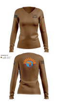 Task Force Bastards 71335130 Women's Long Sleeve V-neck Shirt - 121