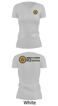 Fort Bragg Ready and Resilient 90140656 Women's Short Sleeve V-neck Shirt - 23
