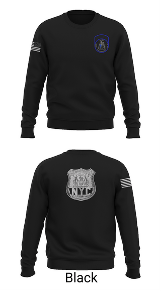 Crew Neck Sweatshirt, NYHP - NYCs Courageous, Police, Teamtime, Team time, sublimation, custom sports apparel, team uniforms, spirit wear, spiritwear, sports uniforms, custom shirts, team store, custom team store, fundraiser sports, apparel fundraiser