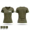 N/A. I’m a USMC veteran. I want to sell apparel to all Marines. 68367832 Women's Short Sleeve V-neck Shirt - 1