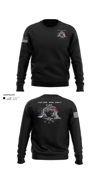 Crew Neck Sweatshirt, 982nd Combat Camera Co., , Teamtime, Team time, sublimation, custom sports apparel, team uniforms, spirit wear, spiritwear, sports uniforms, custom shirts, team store, custom team store, fundraiser sports, apparel fundraiser