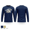 Everett Alvarez Eagles 10380799 Long Sleeve Performance Shirt 2