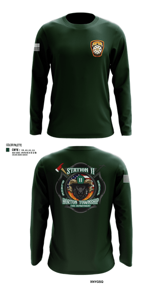 Long Sleeve Performance Shirt, Horton Township, Fire Department, Teamtime, Team time, sublimation, custom sports apparel, team uniforms, spirit wear, spiritwear, sports uniforms, custom shirts, team store, custom team store, fundraiser sports, apparel fundraiser