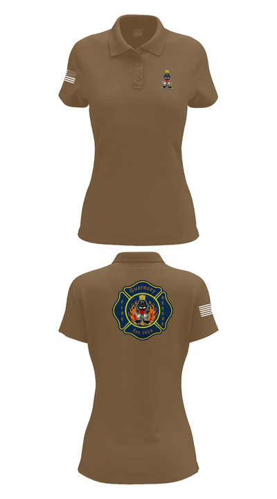 Guernsey Fire & Rescue 73903813 Women's Short Sleeve Performance Polo  - 15