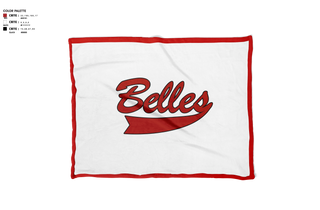 Blanket, Bluegrass Lightning Belles, Softball, Teamtime, Team time, sublimation, custom sports apparel, team uniforms, spirit wear, spiritwear, sports uniforms, custom shirts, team store, custom team store, fundraiser sports, apparel fundraiser
