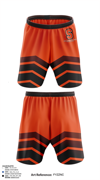 Athletic Shorts With Pockets, Strasburg-Franklin Volleyball, Women's Volleyball, Teamtime, Team time, sublimation, custom sports apparel, team uniforms, spirit wear, spiritwear, sports uniforms, custom shirts, team store, custom team store, fundraiser sports, apparel fundraiser