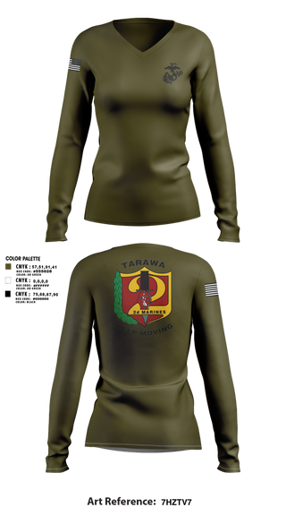 Womens Long Sleeve Vneck Shirt, 2d Reg, , Teamtime, Team time, sublimation, custom sports apparel, team uniforms, spirit wear, spiritwear, sports uniforms, custom shirts, team store, custom team store, fundraiser sports, apparel fundraiser