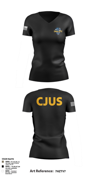 Womens Short Sleeve Vneck Shirt, CJUS, , Teamtime, Team time, sublimation, custom sports apparel, team uniforms, spirit wear, spiritwear, sports uniforms, custom shirts, team store, custom team store, fundraiser sports, apparel fundraiser