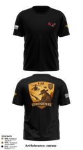 1-1 Attack Battalion, HHC, S2 65636649 Short Sleeve Performance Shirt - 3
