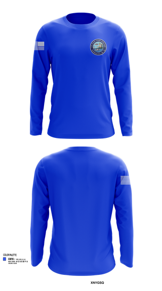 Long Sleeve Performance Shirt, Tarrytown Flotilla 014-06-06, Coast Guard, Teamtime, Team time, sublimation, custom sports apparel, team uniforms, spirit wear, spiritwear, sports uniforms, custom shirts, team store, custom team store, fundraiser sports, apparel fundraiser