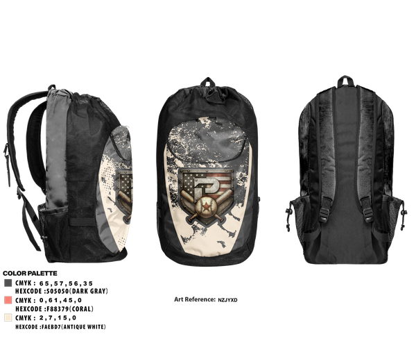 Gear Bag, PRIMETIME, Baseball, Teamtime, Team time, sublimation, custom sports apparel, team uniforms, spirit wear, spiritwear, sports uniforms, custom shirts, team store, custom team store, fundraiser sports, apparel fundraiser