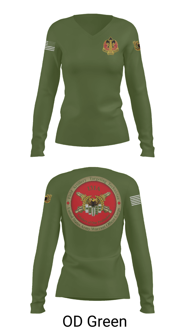 Womens Long Sleeve Vneck Shirt, 18th FAB, , Teamtime, Team time, sublimation, custom sports apparel, team uniforms, spirit wear, spiritwear, sports uniforms, custom shirts, team store, custom team store, fundraiser sports, apparel fundraiser