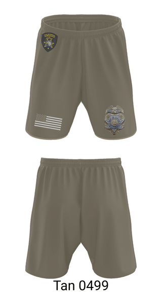 Athletic Shorts With Pockets, Bureau of Firearms, Police, Teamtime, Team time, sublimation, custom sports apparel, team uniforms, spirit wear, spiritwear, sports uniforms, custom shirts, team store, custom team store, fundraiser sports, apparel fundraiser