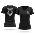 Strategic Enforcement Squad Women's Short Sleeve V-neck Shirt - 1