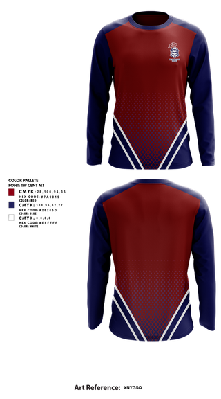 Long Sleeve Performance Shirt, Wall Knights Youth Football, , Teamtime, Team time, sublimation, custom sports apparel, team uniforms, spirit wear, spiritwear, sports uniforms, custom shirts, team store, custom team store, fundraiser sports, apparel fundraiser
