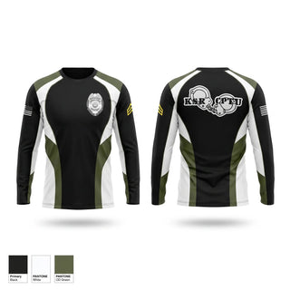 Long Sleeve Performance Shirt, KYDOC, Police, Teamtime, Team time, sublimation, custom sports apparel, team uniforms, spirit wear, spiritwear, sports uniforms, custom shirts, team store, custom team store, fundraiser sports, apparel fundraiser