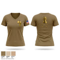 ACJ2X Women's Short Sleeve V-neck Shirt - 1