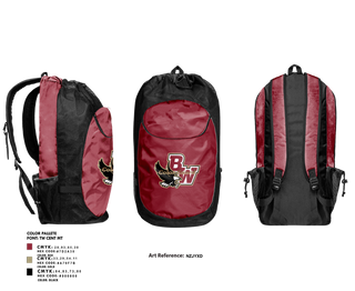 Gear Bag, Bishop Watterson Color Guard, Spirit Store, Teamtime, Team time, sublimation, custom sports apparel, team uniforms, spirit wear, spiritwear, sports uniforms, custom shirts, team store, custom team store, fundraiser sports, apparel fundraiser