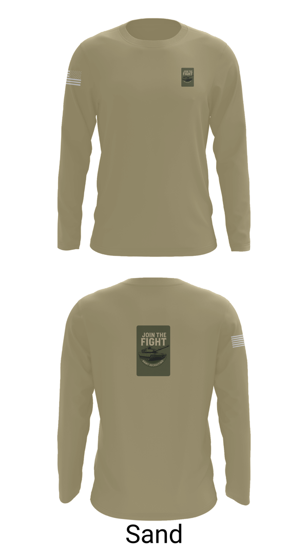 Long Sleeve Performance Shirt, Army Recruiting, Army, Teamtime, Team time, sublimation, custom sports apparel, team uniforms, spirit wear, spiritwear, sports uniforms, custom shirts, team store, custom team store, fundraiser sports, apparel fundraiser