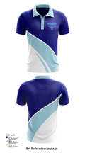 Peabody Tanners Gymnastics 4562293 Short Sleeve Performance Polo - 1