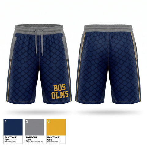 Athletic Shorts With Pockets, BOS OLMS, Police, Teamtime, Team time, sublimation, custom sports apparel, team uniforms, spirit wear, spiritwear, sports uniforms, custom shirts, team store, custom team store, fundraiser sports, apparel fundraiser