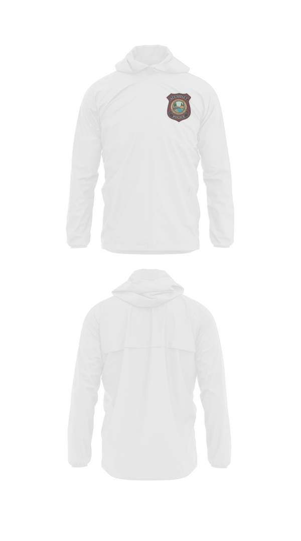 Windbreaker, Acushnet Police Department, Police, Teamtime, Team time, sublimation, custom sports apparel, team uniforms, spirit wear, spiritwear, sports uniforms, custom shirts, team store, custom team store, fundraiser sports, apparel fundraiser