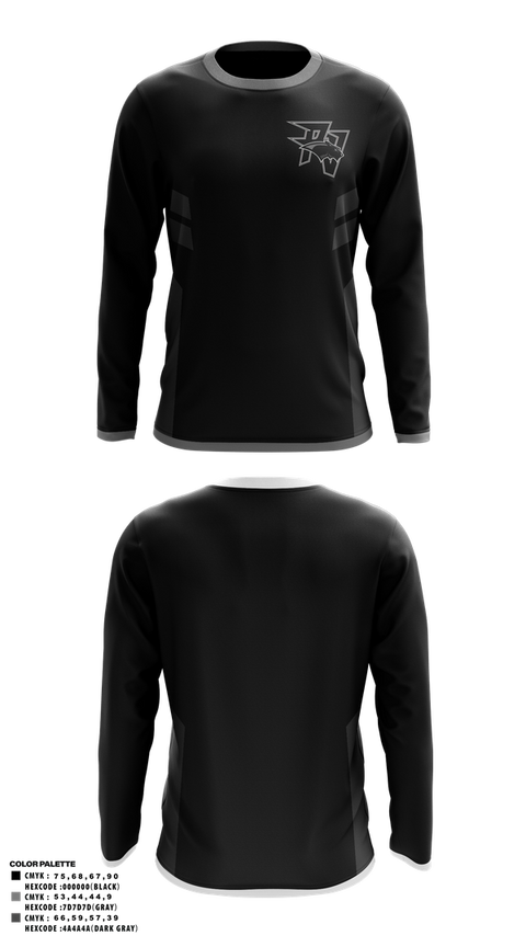 Long Sleeve Performance Shirt, Pine View Panthers Wrestling, Wrestling, Teamtime, Team time, sublimation, custom sports apparel, team uniforms, spirit wear, spiritwear, sports uniforms, custom shirts, team store, custom team store, fundraiser sports, apparel fundraiser