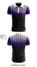 Niles North Athletics Vikings Basketball 34779783 Short Sleeve Performance Polo - 1