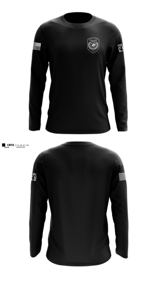 Long Sleeve Performance Shirt, FOREST PARK POLICE, Police, Teamtime, Team time, sublimation, custom sports apparel, team uniforms, spirit wear, spiritwear, sports uniforms, custom shirts, team store, custom team store, fundraiser sports, apparel fundraiser