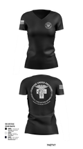 439th AES 50968324 Women's Short Sleeve V-neck Shirt - 103