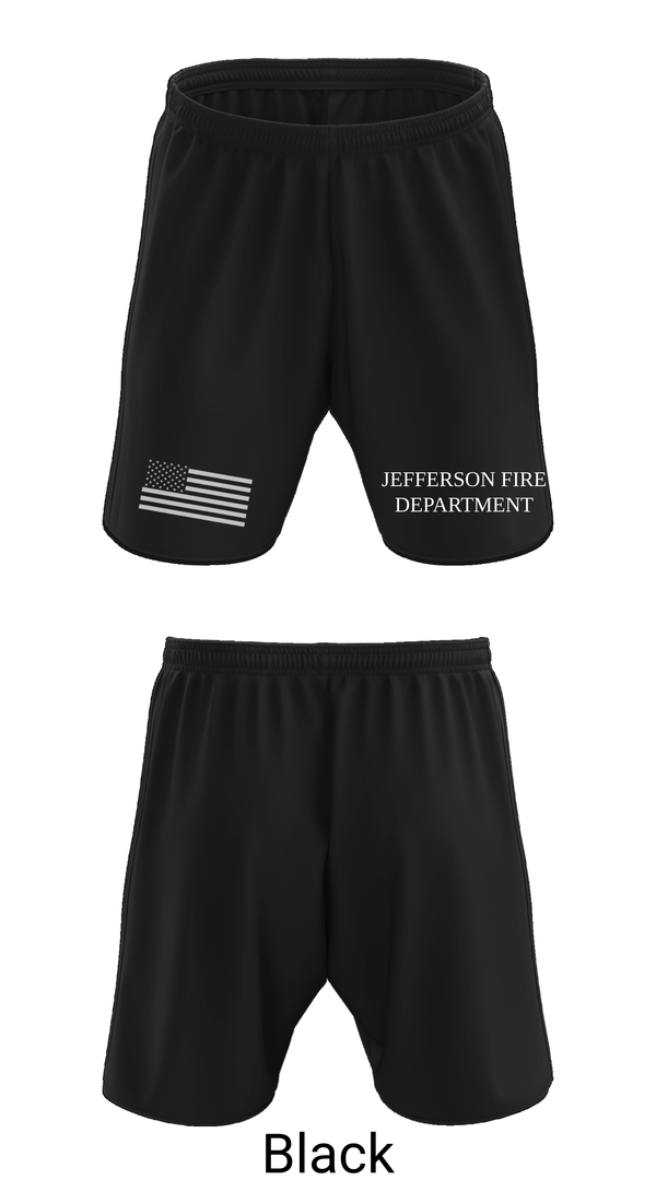Athletic Shorts With Pockets, JEFFERSON FIRE DEPARTMENT, Fire Department, Teamtime, Team time, sublimation, custom sports apparel, team uniforms, spirit wear, spiritwear, sports uniforms, custom shirts, team store, custom team store, fundraiser sports, apparel fundraiser