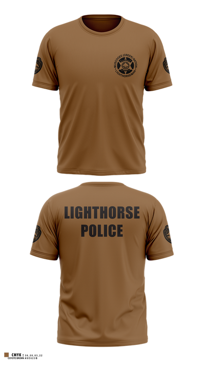 Muscogee Nation Lighthorse Police North Patrol District 73959407 Short Sleeve Performance Shirt - 2