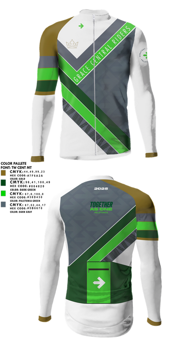 Grace Central Riders Pelotonia 6119649 Cycling Jersey 4