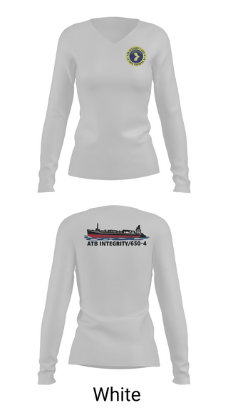 Womens Long Sleeve Vneck Shirt, ATB Integrity / 650-4, , Teamtime, Team time, sublimation, custom sports apparel, team uniforms, spirit wear, spiritwear, sports uniforms, custom shirts, team store, custom team store, fundraiser sports, apparel fundraiser
