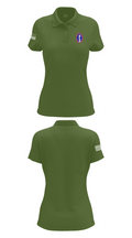 100 Battalion 442 Infantry 61089224 Women's Short Sleeve Performance Polo  - 55
