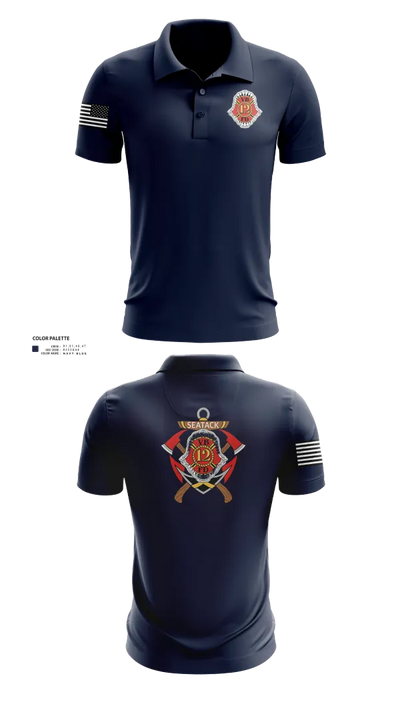 Company 12 42444704 Short Sleeve Performance Polo - 22