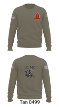 1st Bn 2mar 2nd MarDiv 35824328 Crew Neck Sweatshirt - 65