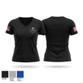 SAC Police Instructor Women's Short Sleeve V-neck Shirt - 1