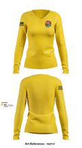 USSOUTHCOM FCPOA 52143892 Women's Long Sleeve V-neck Shirt - 2