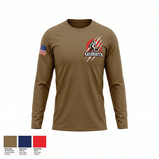 Long Sleeve Performance Shirt, 222nd Military Working Dogs, Army, Teamtime, Team time, sublimation, custom sports apparel, team uniforms, spirit wear, spiritwear, sports uniforms, custom shirts, team store, custom team store, fundraiser sports, apparel fundraiser