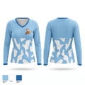 United-Cyclones FC Women's Long Sleeve V-neck Shirt - 1