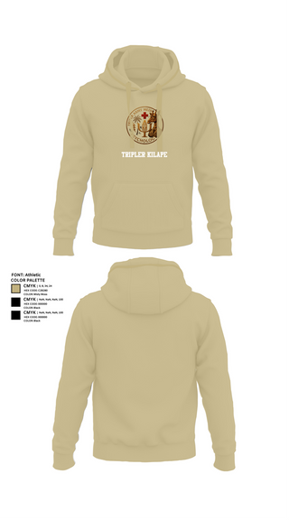Hoodie, Tripler Kilape, , Teamtime, Team time, sublimation, custom sports apparel, team uniforms, spirit wear, spiritwear, sports uniforms, custom shirts, team store, custom team store, fundraiser sports, apparel fundraiser