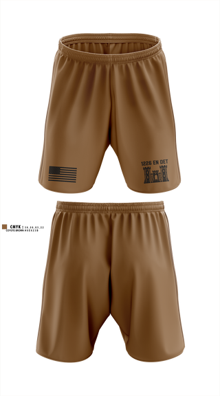 Athletic Shorts With Pockets, 1226 EN DET, National Guard, Teamtime, Team time, sublimation, custom sports apparel, team uniforms, spirit wear, spiritwear, sports uniforms, custom shirts, team store, custom team store, fundraiser sports, apparel fundraiser
