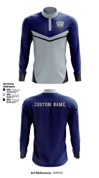 Quarter Zip Jacket, East Senior High School Band, Spirit Store, Teamtime, Team time, sublimation, custom sports apparel, team uniforms, spirit wear, spiritwear, sports uniforms, custom shirts, team store, custom team store, fundraiser sports, apparel fundraiser