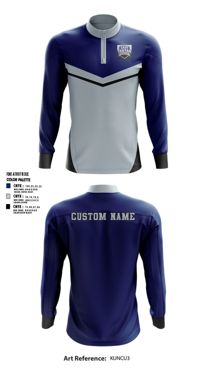 East Senior High School Band 81739960 Quarter Zip Jacket - 4