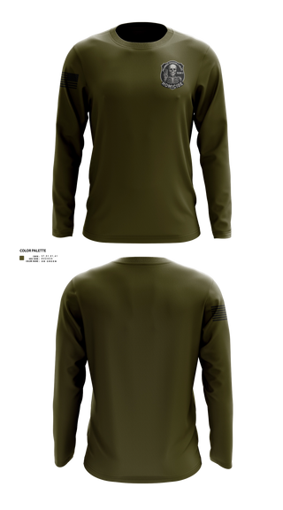 Long Sleeve Performance Shirt, Homicide Team 3, Police, Teamtime, Team time, sublimation, custom sports apparel, team uniforms, spirit wear, spiritwear, sports uniforms, custom shirts, team store, custom team store, fundraiser sports, apparel fundraiser